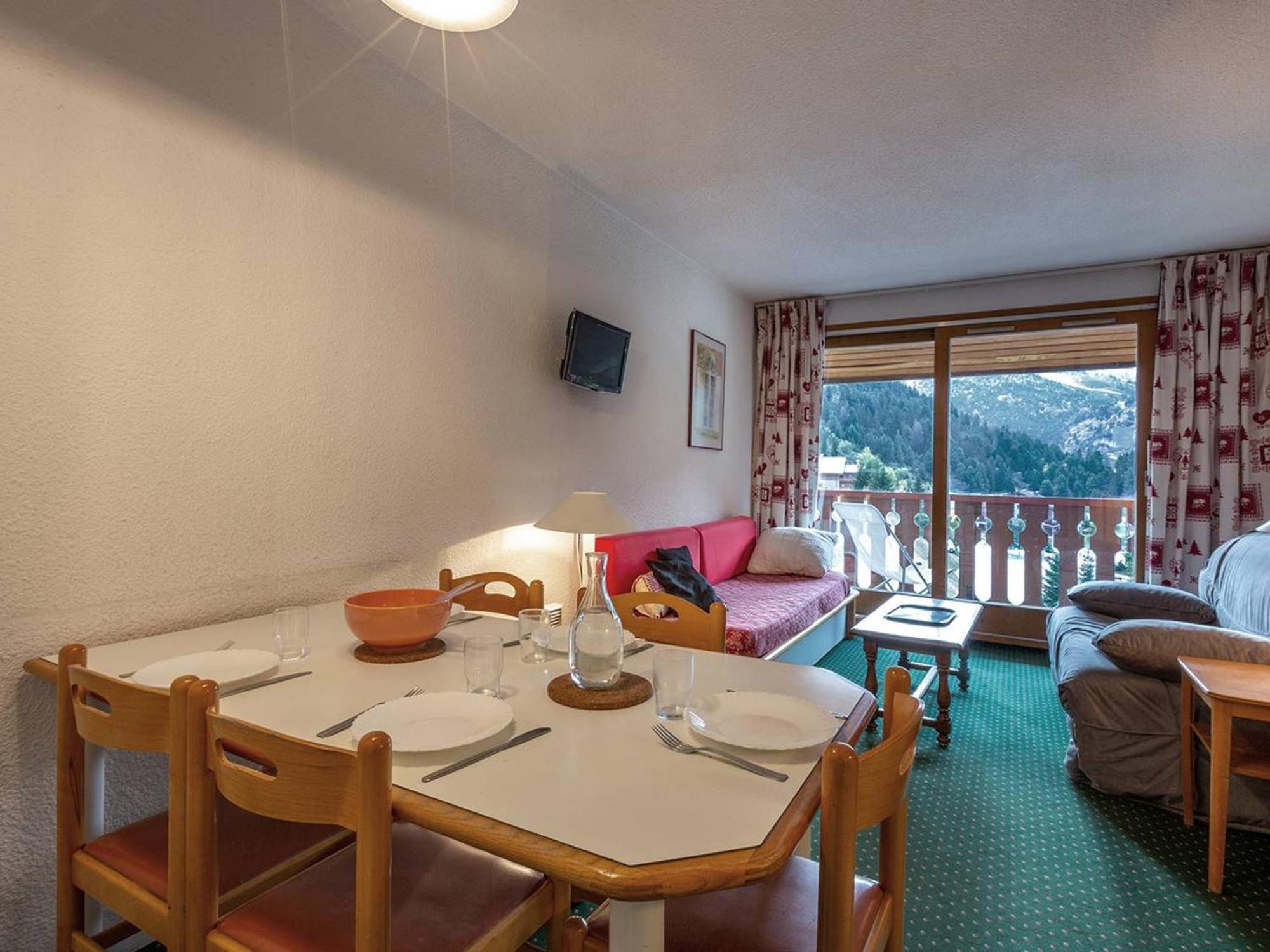 Appartement Confortable A Meribel, 6 Couchages, Balcon Expose Sud - Fr-1-355-57 エクステリア 写真