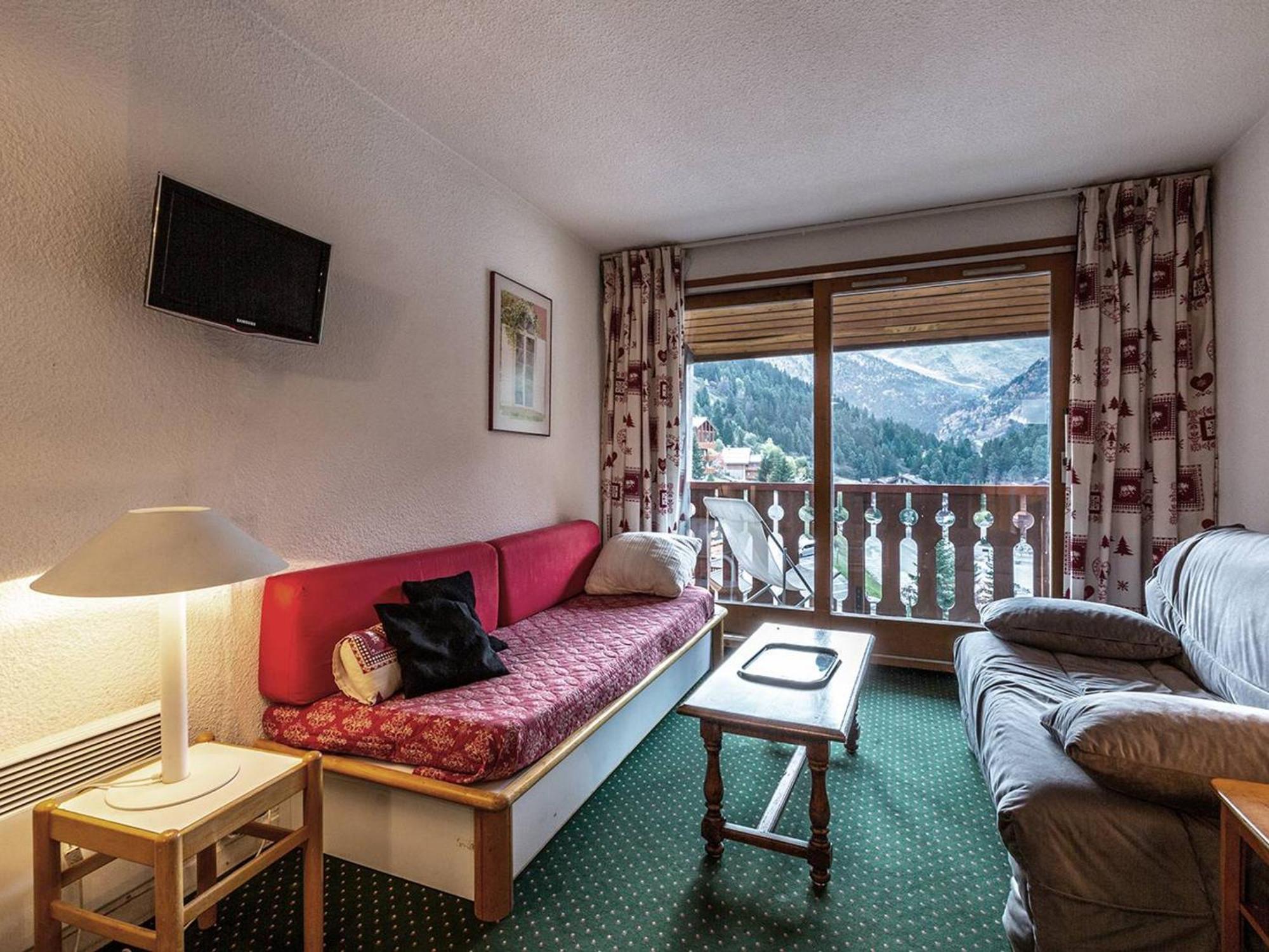 Appartement Confortable A Meribel, 6 Couchages, Balcon Expose Sud - Fr-1-355-57 エクステリア 写真